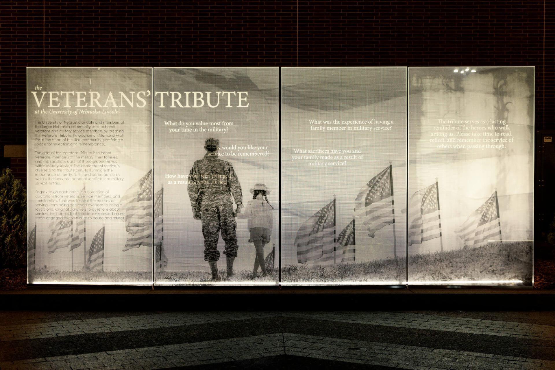 Veterans tribute